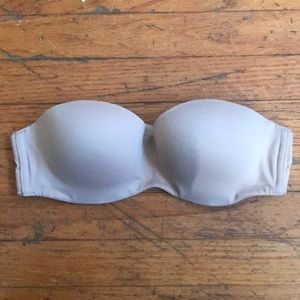 Strapless bra